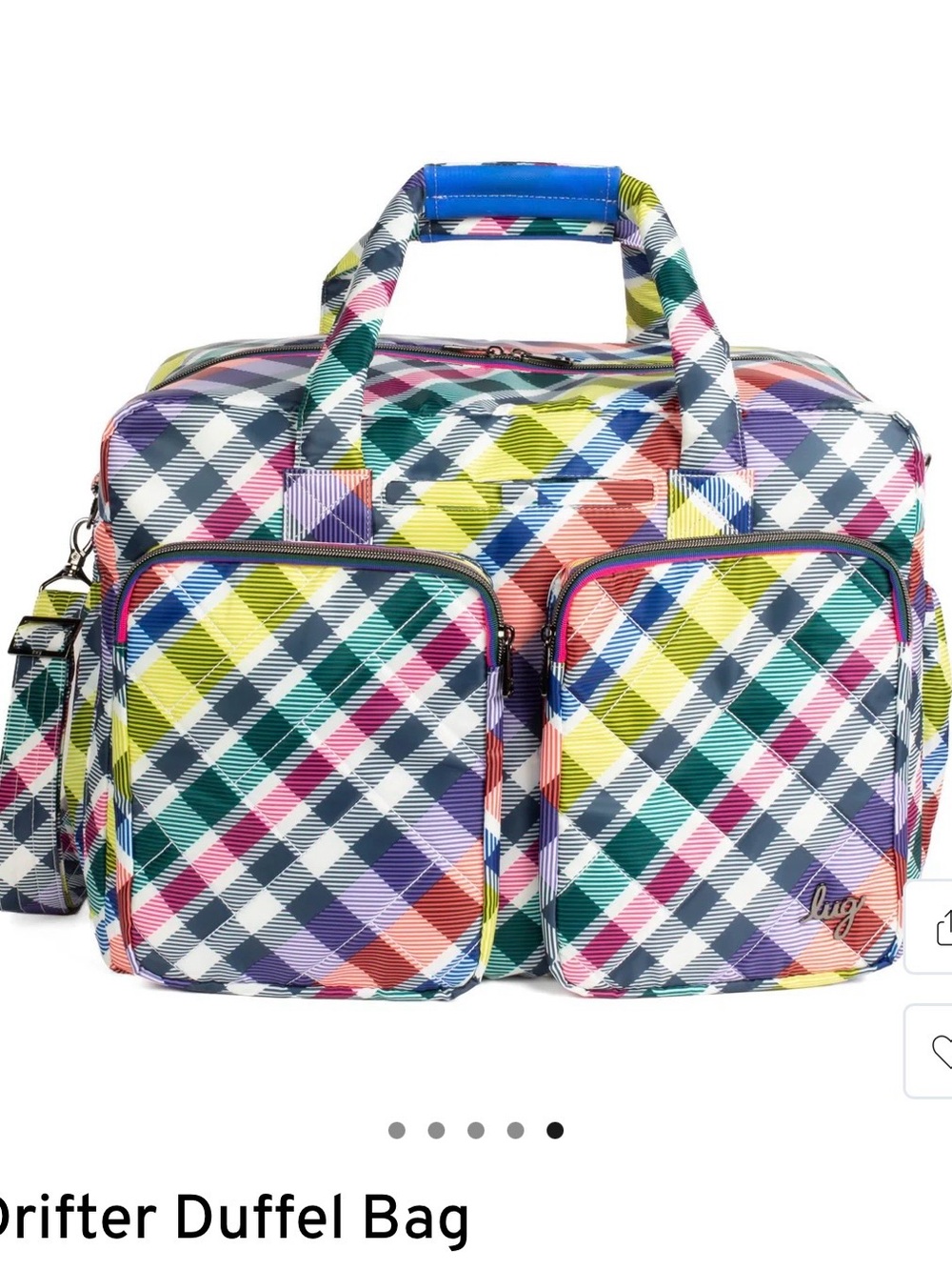 Lug Drifter Playful Plaid